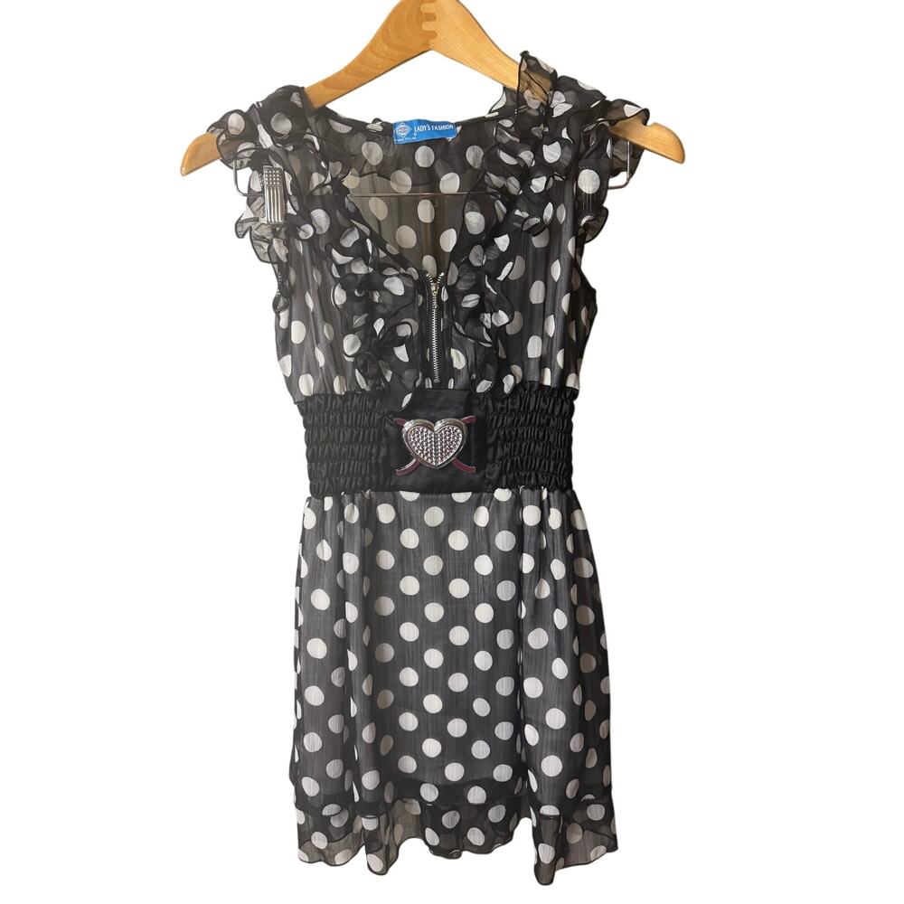 CUTE POLKA DOT DRESS